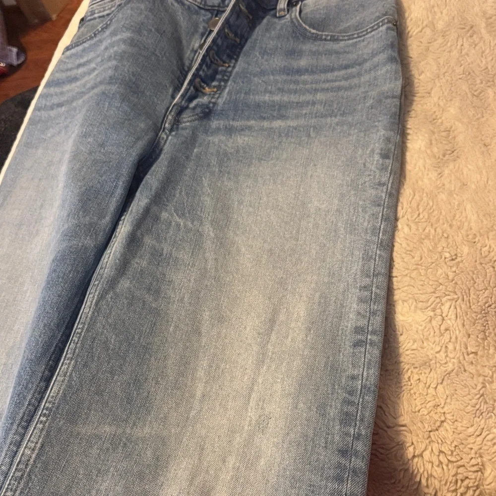 Everlane Light Blue Button-Fly Jeans - Picture 10 of 10